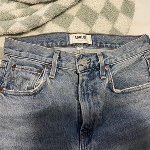 Agolde straight leg jeans